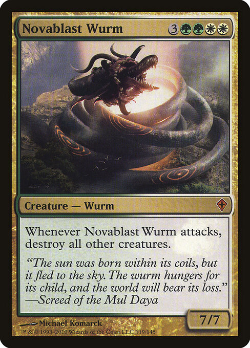 Novablast Wurm 119