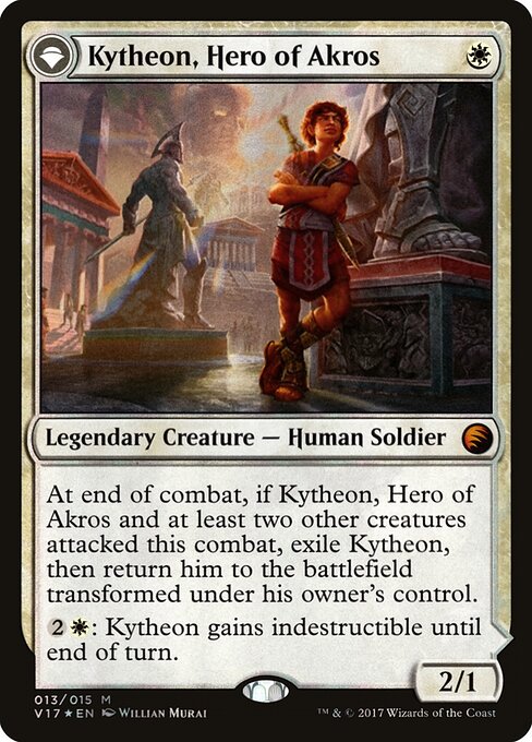 Kytheon, Hero of Akros // Gideon, Battle-Forged 13