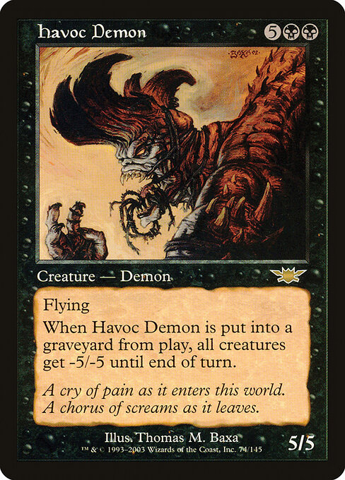 Havoc Demon 74