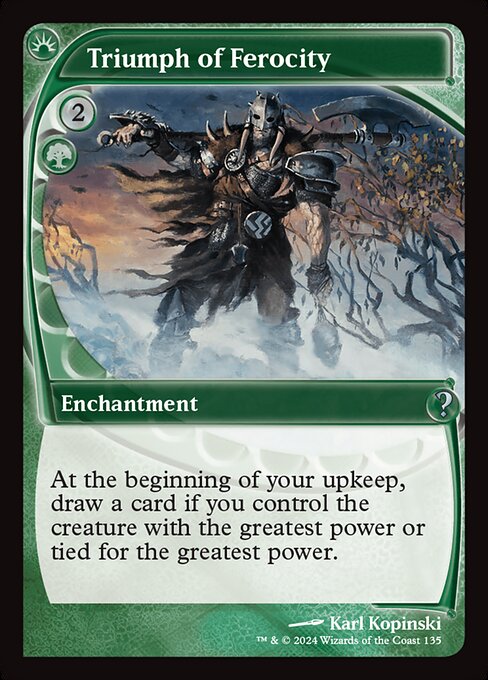 Triumph of Ferocity 135
