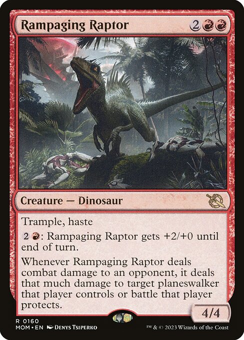 Rampaging Raptor 160