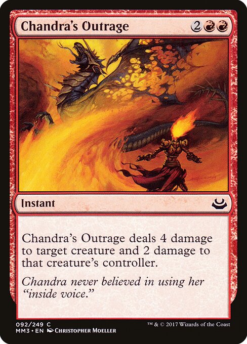 Chandra's Outrage 92