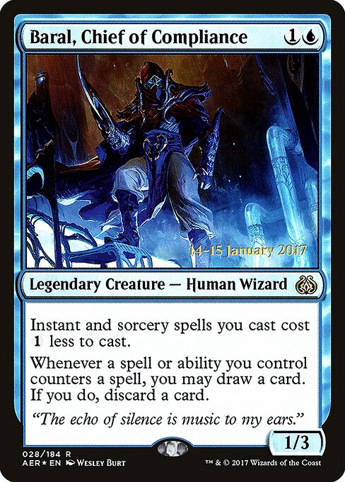 Baral, Chief of Compliance 28s