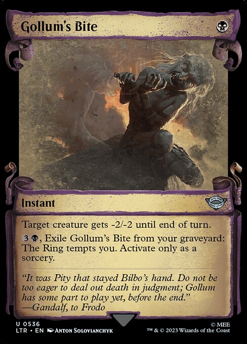 Gollum's Bite 536