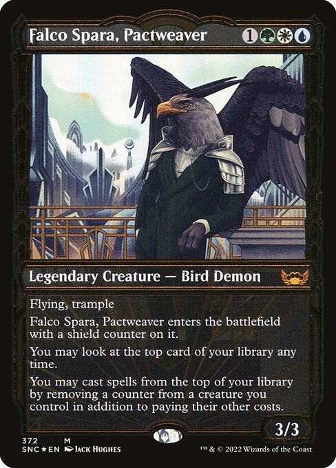 Falco Spara, Pactweaver 372