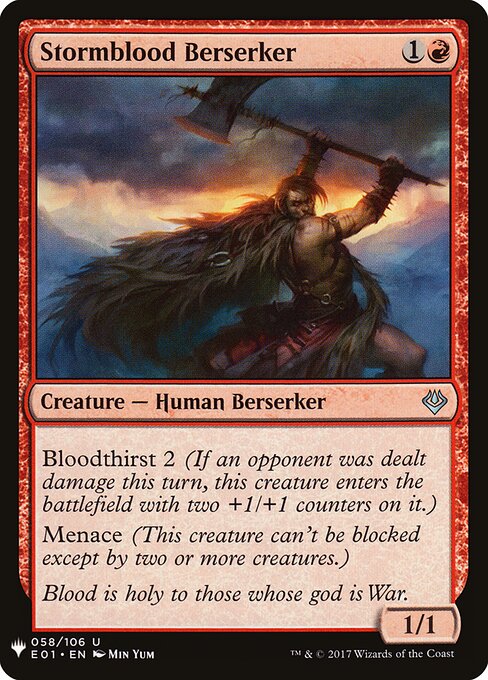 Stormblood Berserker E01-58