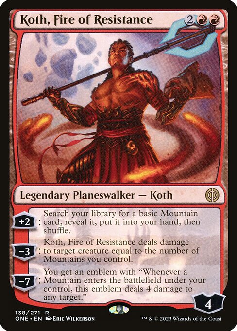 Koth, Fire of Resistance 138