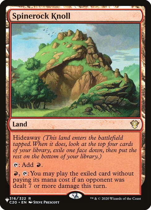 Spinerock Knoll C20-316