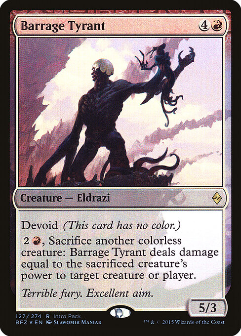 Barrage Tyrant 127