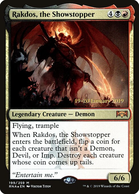 Rakdos, the Showstopper 199s