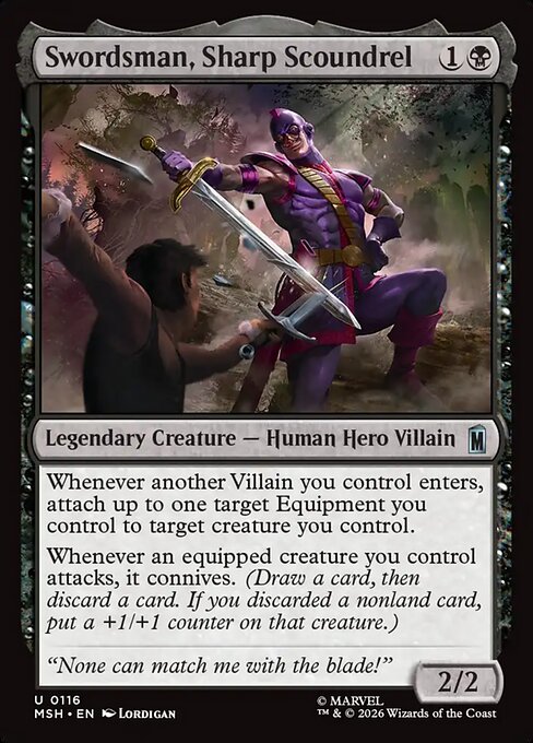 Swordsman, Sharp Scoundrel 116