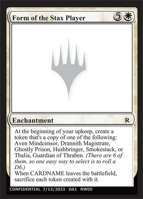 Form of the Stax Player RW05b