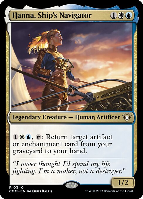 Hanna, Ship's Navigator 340