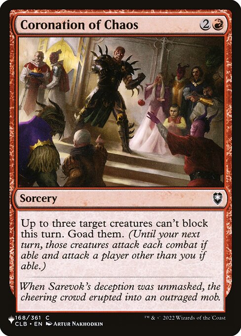 Coronation of Chaos CLB-168