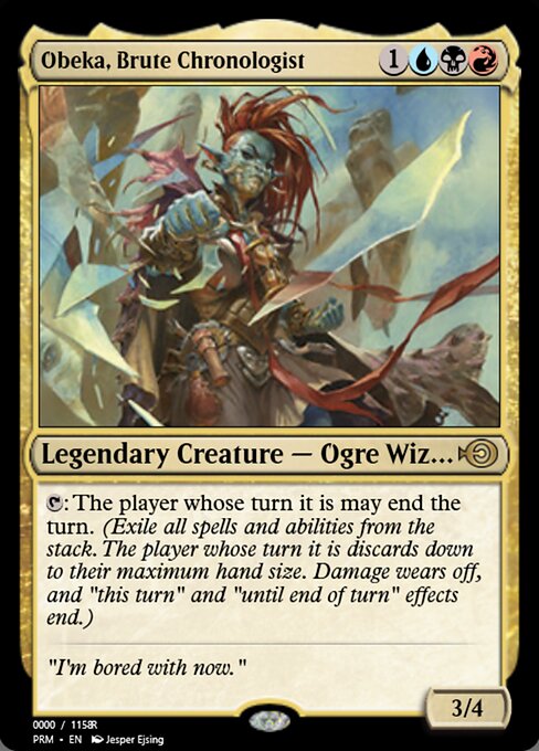 Obeka, Brute Chronologist 86336