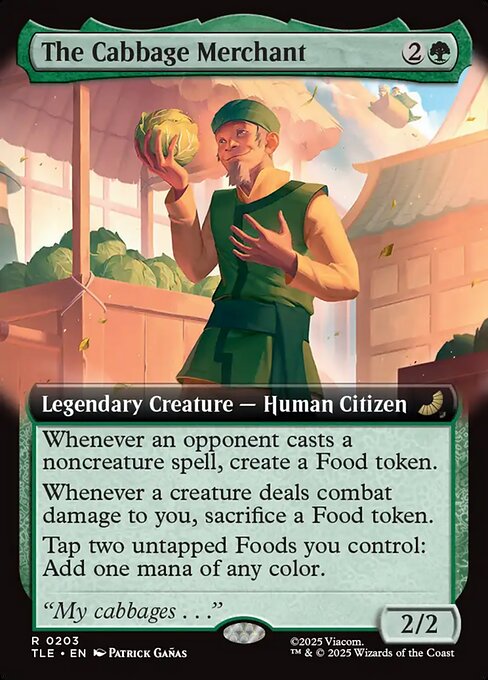 The Cabbage Merchant 203