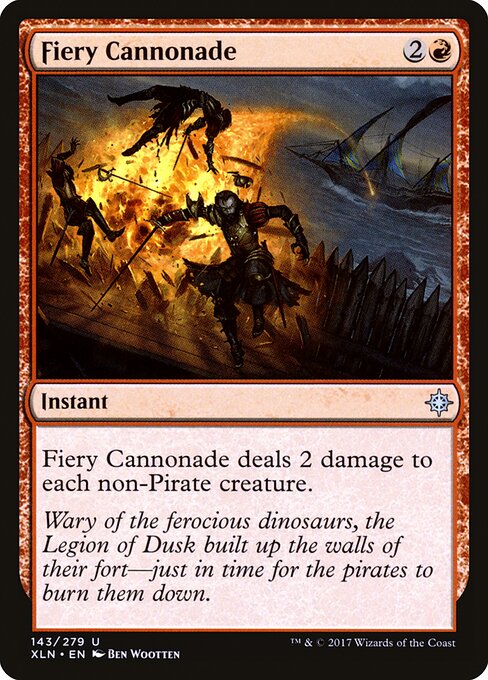 Fiery Cannonade 143
