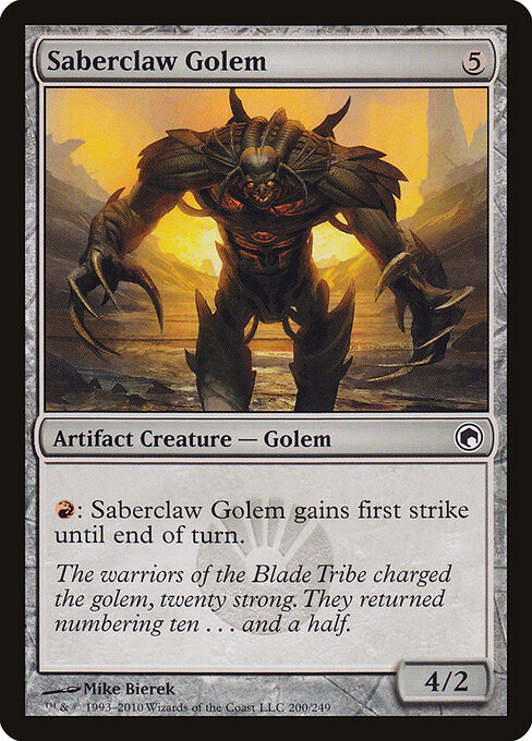 Saberclaw Golem 200