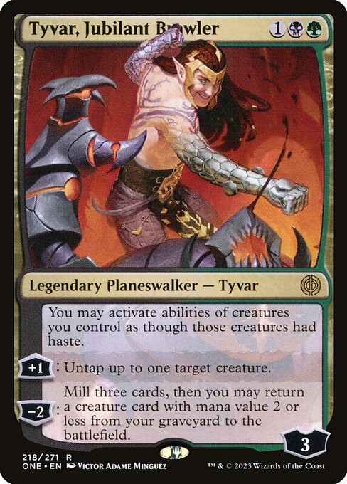 Tyvar, Jubilant Brawler 218