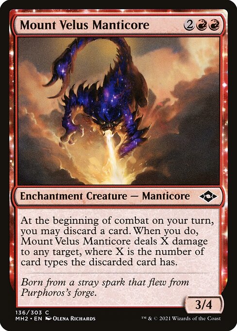 Mount Velus Manticore 136