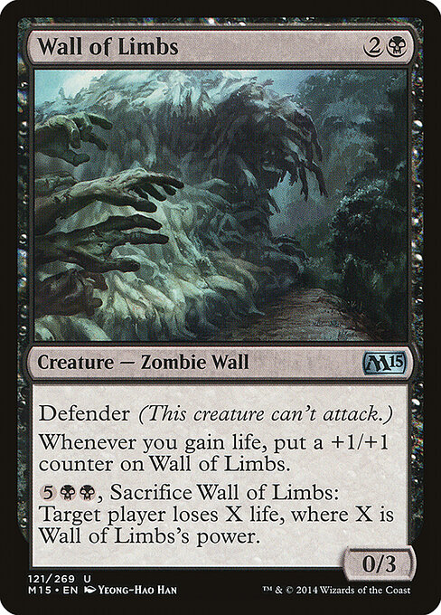 Wall of Limbs 121