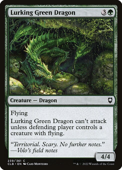 Lurking Green Dragon 239