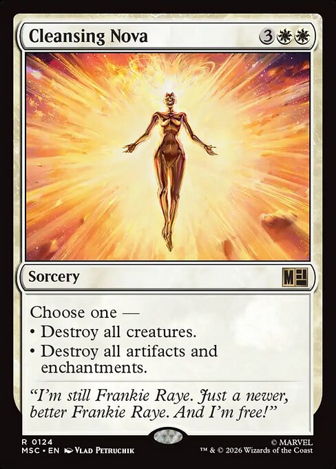 Cleansing Nova 124