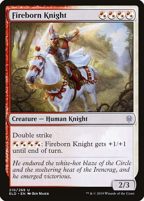 Fireborn Knight 210