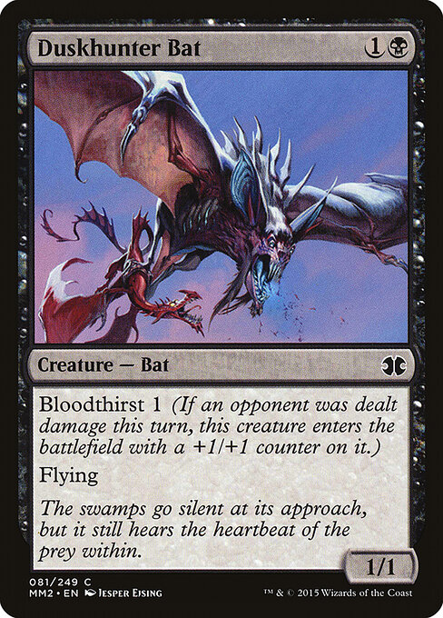 Duskhunter Bat 81