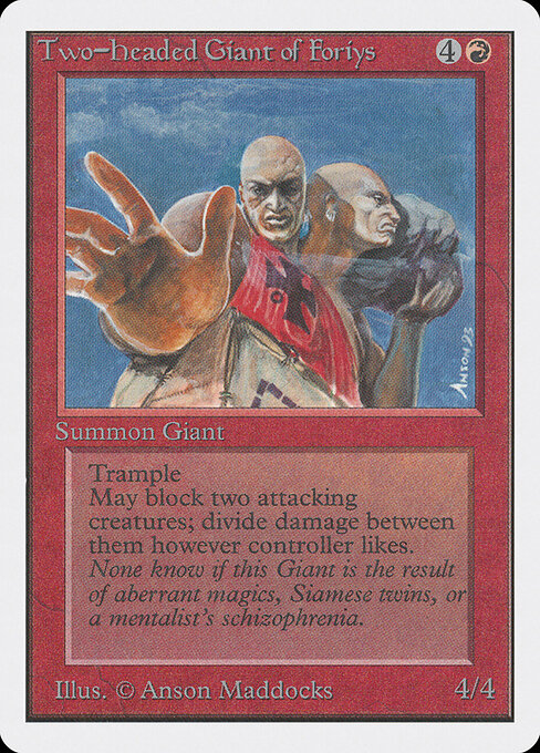 Two-Headed Giant of Foriys 180
