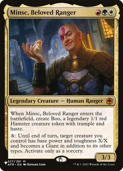 Minsc, Beloved Ranger AFR-227