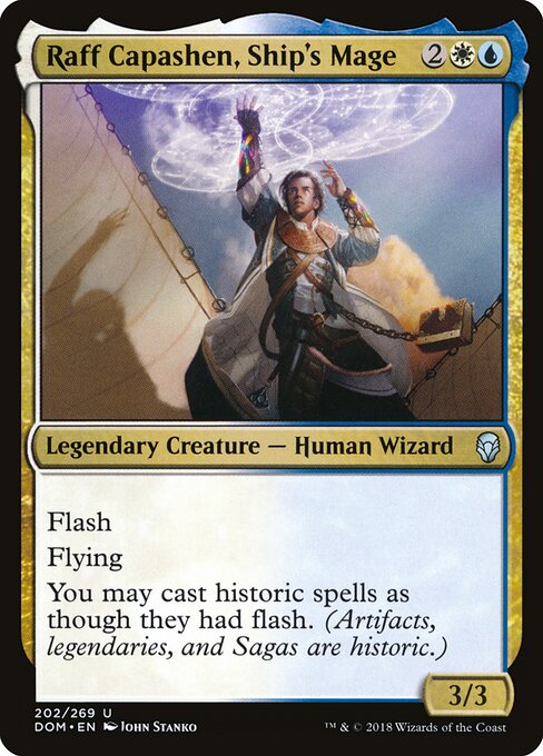 Raff Capashen, Ship's Mage 202