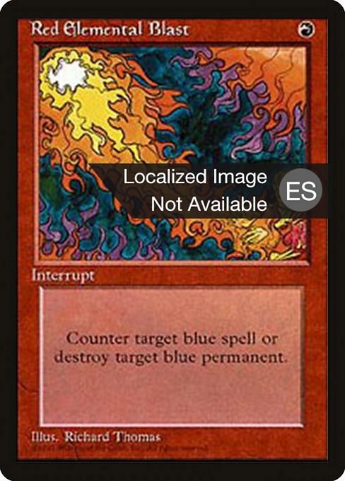 Red Elemental Blast 218