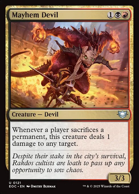 Mayhem Devil 121
