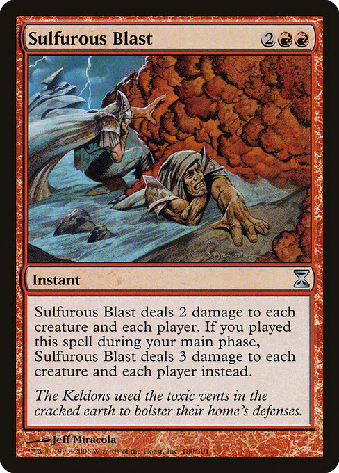 Sulfurous Blast 180