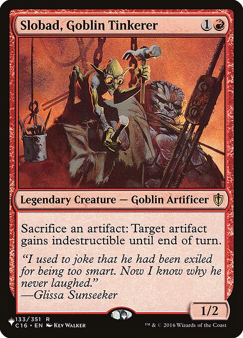 Slobad, Goblin Tinkerer C16-133