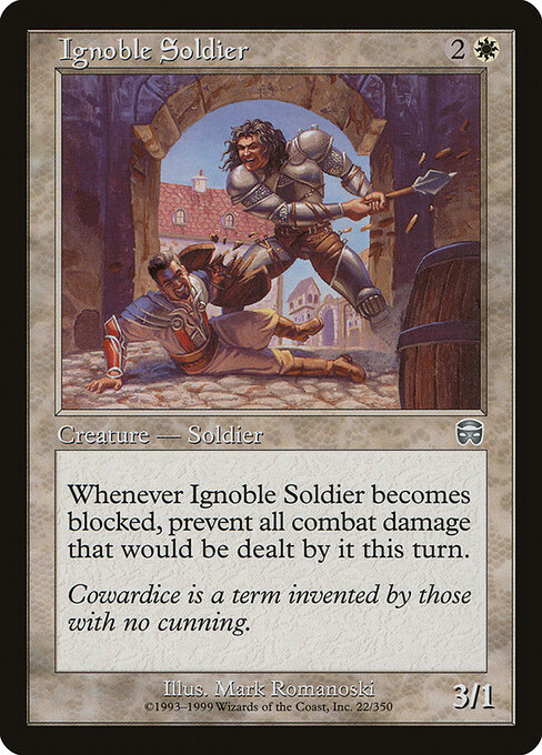 Ignoble Soldier 22