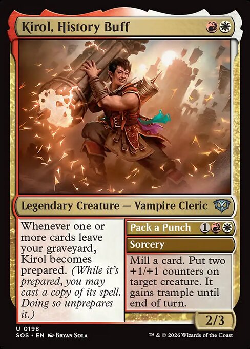 Kirol, History Buff // Pack a Punch 198