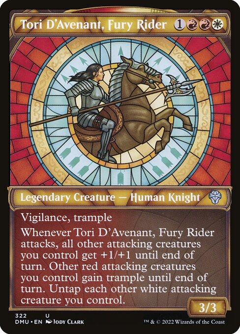 Tori D'Avenant, Fury Rider 322