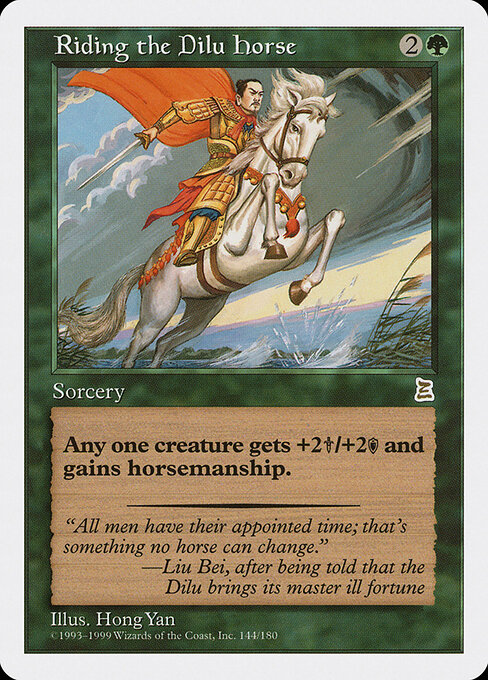 Riding the Dilu Horse 144