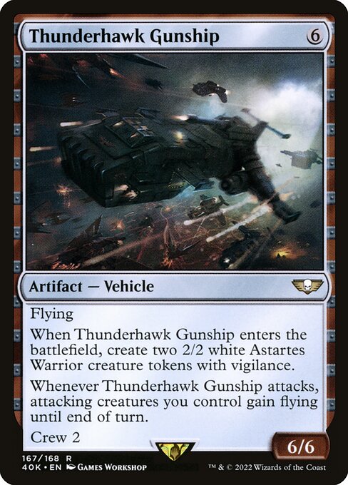 Thunderhawk Gunship 167