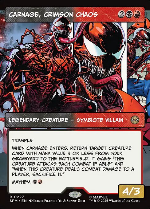 Carnage, Crimson Chaos 227