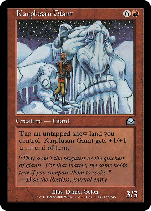 Karplusan Giant 133