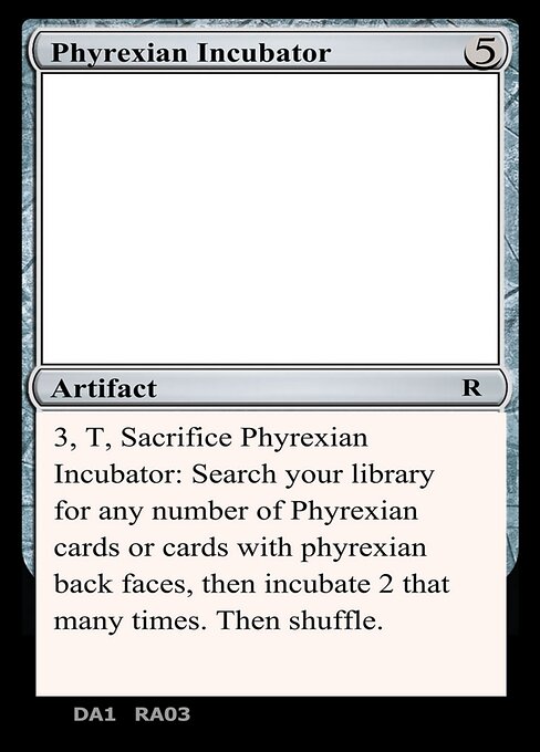 Phyrexian Incubator RA03d