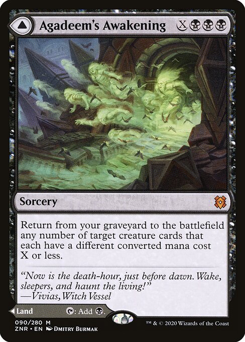 Agadeem's Awakening // Agadeem, the Undercrypt 90