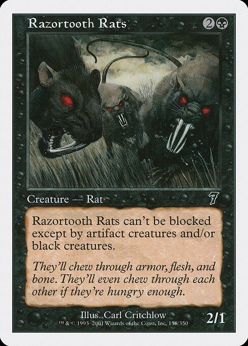Razortooth Rats 158
