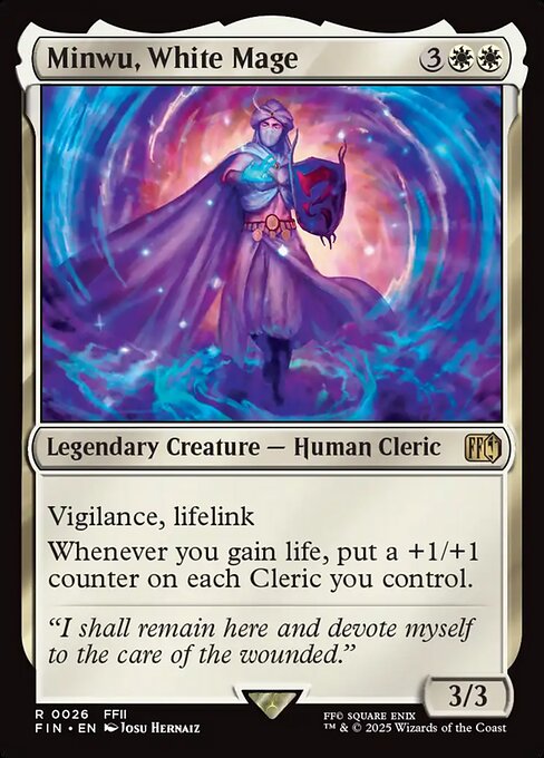 Minwu, White Mage 26