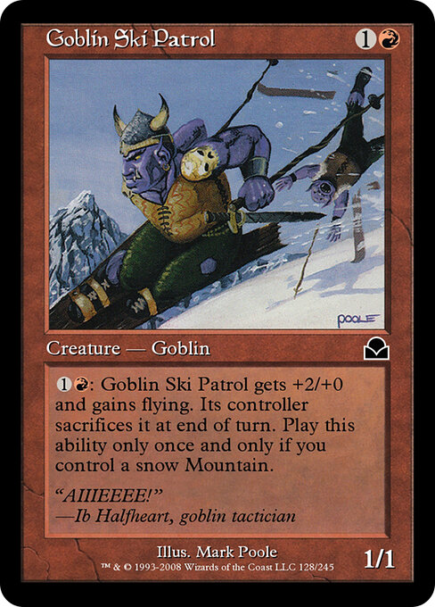 Goblin Ski Patrol 128