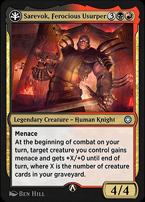 Sarevok, Ferocious Usurper 9r