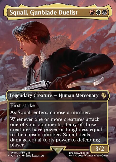 Squall, Gunblade Duelist 453